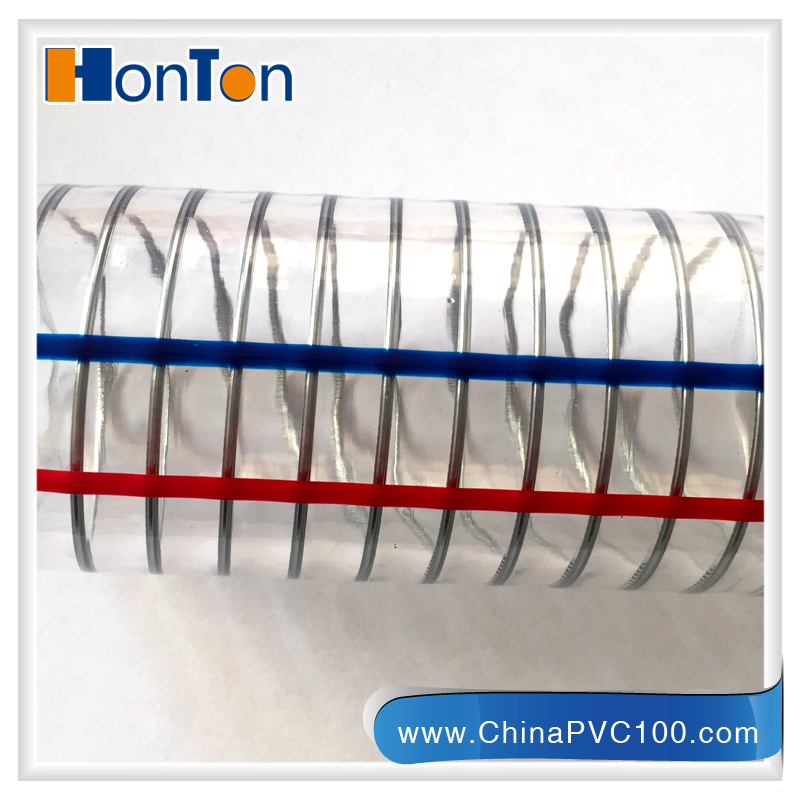PVC钢丝螺旋增强软管