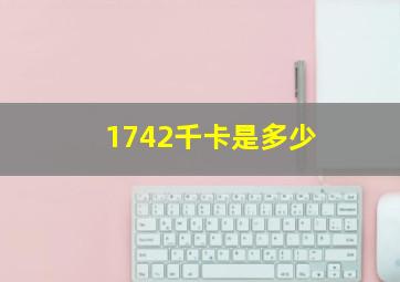 1742千卡是多少