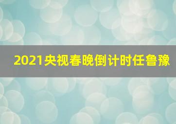 2021央视春晚倒计时任鲁豫