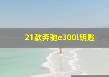 21款奔驰e300l钥匙