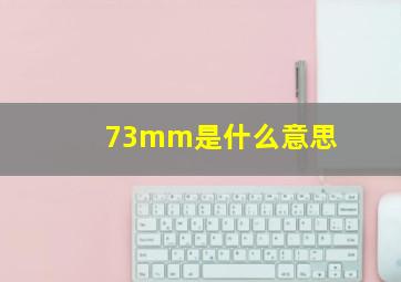 73mm是什么意思