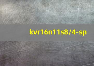 kvr16n11s8/4-sp