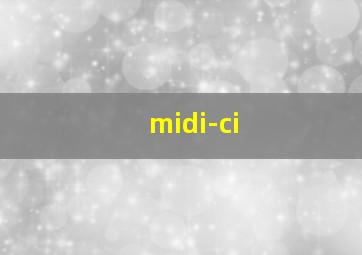 midi-ci