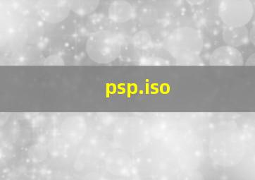 psp.iso