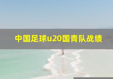 中国足球u20国青队战绩