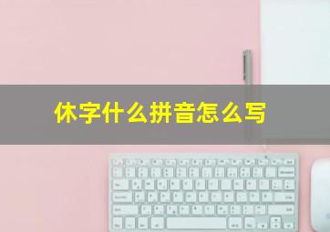 休字什么拼音怎么写