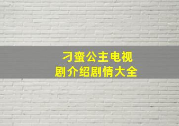 刁蛮公主电视剧介绍剧情大全