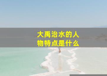 大禹治水的人物特点是什么