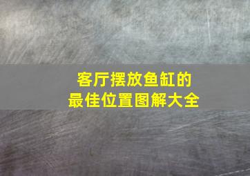 客厅摆放鱼缸的最佳位置图解大全