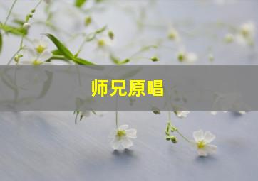 师兄原唱