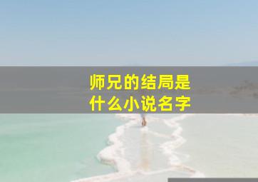 师兄的结局是什么小说名字