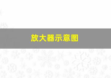 放大器示意图