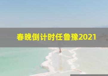 春晚倒计时任鲁豫2021