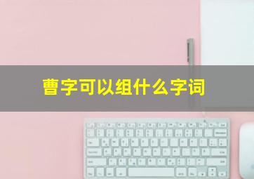 曹字可以组什么字词