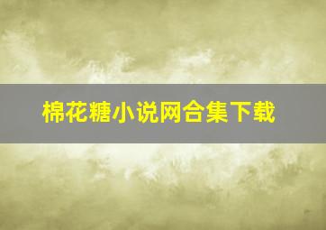 棉花糖小说网合集下载