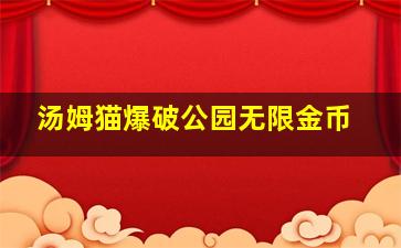 汤姆猫爆破公园无限金币