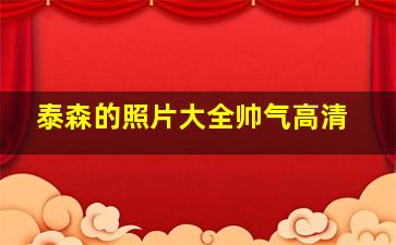 泰森的照片大全帅气高清