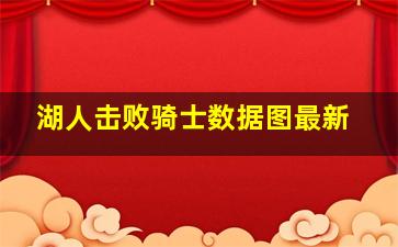 湖人击败骑士数据图最新