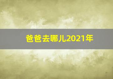 爸爸去哪儿2021年