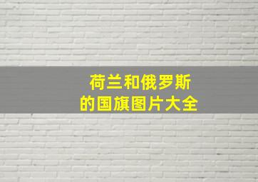 荷兰和俄罗斯的国旗图片大全